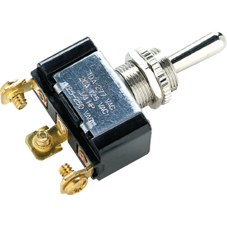 SEACHOICE 3 Position Toggle Switch With 3 Screw Terminals On/Off/On 12121